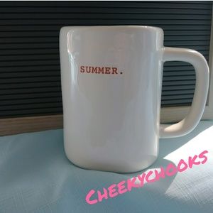 FINAL PRICE·LAST DAY Rae Dunn SUMMER coffee mug